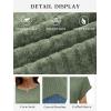 imageATHMILE Womens Tops Summer Sweaters Regular Fit Short Sleeve Shirts Fashion Dressy Casual Business Tunic Blouses 2025Green