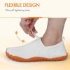imageATHMILE Barefoot Water Shoes for Women Men Hiking Aqua Swim Beach Pool River Boat Travel WalkingWhiteknit