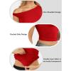 imageATHMILE Womens Off The Shoulder Tops Summer Sleeveless Shirts Going Out Crop Tank Top Y2K T Corset Tube Fashion Outfits 2025Red