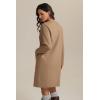 imageWomens Fall Sweater Open Front Knit Lightweight Cardigan Casual Long Coatigan Lady Jacket Coat Winter Outerwear 2026Khaki
