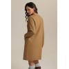 imageWomens Fall Sweater Open Front Knit Lightweight Cardigan Casual Long Coatigan Lady Jacket Coat Winter Outerwear 2026Light Brown