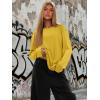 imageATHMILE Womens Oversized T Shirts Loose Fit Crewneck Short Sleeve Tops Summer Casual Blouse Y2K 2025 Basic Tee BeachZyellow