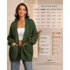 imageATHMILE Oversized Cardigan Sweaters for Women Fall Outfits Chunky Knit Open Front Sweater with PocketsArmy Green