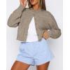 imageATHMILE Cropped Cardigan Sweaters for Women Lightweight Crop Knit Y2k Fall Outfits Fashion Clothes 2026Camel