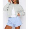 imageATHMILE Cropped Cardigan Sweaters for Women Lightweight Crop Knit Y2k Fall Outfits Fashion Clothes 2026Grey