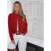 imageATHMILE Cropped Cardigan Sweaters for Women Lightweight Crop Knit Y2k Fall Outfits Fashion Clothes 2026Red
