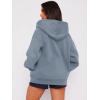 imageATHMILE Oversized Hoodies for Women Fall Sweatshirts Zip Up Hoodie Casual Jackets Y2k Fashion Outfits Winter Clothes 2026Greyblue