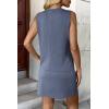 imageATHMILE Two Piece Skirt Sets for Women Summer Beach Vacation Outfits Tennis Skirt Crew Neck Top Versatile Lounge SetsBlue