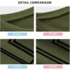 imageATHMILE Womens Oversized T Shirts Loose Fit Crewneck Short Sleeve Tops Summer Casual Blouse Y2K 2026 Basic Tee BeachArmygreen