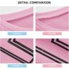 imageATHMILE Womens Oversized T Shirts Loose Fit Crewneck Short Sleeve Tops Summer Casual Blouse Y2K 2026 Basic Tee BeachPink
