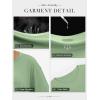 imageATHMILE Womens Oversized T Shirts Loose Fit Crewneck Short Sleeve Tops Summer Casual Blouse Y2K 2026 Basic Tee BeachZgreen