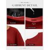 imageATHMILE Womens Oversized T Shirts Loose Fit Crewneck Short Sleeve Tops Summer Casual Blouse Y2K 2026 Basic Tee BeachZred
