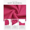 imageATHMILE Womens Puff Short Sleeve Sweater Tops 2026 Spring Summer Trendy Crew Neck Cute Casual T Shirts BlousesHot Pink