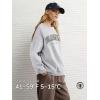 imageATHMILE Oversized Sweatshirt for Women Crewneck Fleece Long Sleeve Pullover Hoodies Tops Fall Fashion Outfits ClothesLagrey