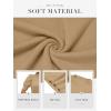 imageATHMILE Short Sleeve Sweater for Women 2026 Spring Summer Blouses Crewneck Knit Puff Sleeve Dressy Casual Trendy ShirtsAkhaki