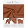 imageATHMILE Short Sleeve Sweater for Women 2026 Spring Summer Blouses Crewneck Knit Puff Sleeve Dressy Casual Trendy ShirtsAlight Orange
