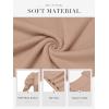 imageATHMILE Short Sleeve Sweater for Women 2026 Spring Summer Blouses Crewneck Knit Puff Sleeve Dressy Casual Trendy ShirtsCbeige