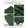 imageATHMILE Sweatpants Women 2026 Wide Leg Sweatpants Baggy Straight Leg Pants Fashion Teen Girl Drawstring Athletic JoggersGreen