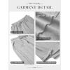 imageATHMILE Sweatpants Women 2026 Wide Leg Sweatpants Baggy Straight Leg Pants Fashion Teen Girl Drawstring Athletic JoggersGrey