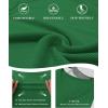 imageATHMILE Womens Long Sleeve CrewneckV Neck Ribbed Tops Fall Fitted Stretch Casual Basic T Shirts 2026Vneckgreen