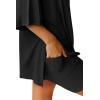imageATHMILE Womens Two Piece Short Lounge Sets Spring Summer Casual Oversized Shirts Airport Travel Outfit Beach Vacation 2026Black