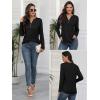 imageATHMILE Long Sleeve Shirts for Women 2026 Fall Outfits Henley Dressy Casual Tops Trendy Blouses Cute TShirts Fashion ClothesBlack