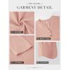 imageATHMILE Long Sleeve Shirts for Women 2026 Fall Outfits Henley Dressy Casual Tops Trendy Blouses Cute TShirts Fashion ClothesHalfcoral