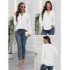 imageATHMILE Long Sleeve Shirts for Women 2026 Fall Outfits Henley Dressy Casual Tops Trendy Blouses Cute TShirts Fashion ClothesWhite