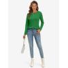 imageATHMILE Womens Long Sleeve Shirts Basic Tee Fall Trendy Spring Top Business Casual Beach Vacation Workout 2026 FashionGreen