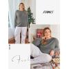 imageATHMILE Womens Long Sleeve Shirts Basic Tee Fall Trendy Spring Top Business Casual Beach Vacation Workout 2026 FashionGrey