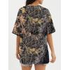 imageATHMILE Womens Oversized T Shirts Casual Tee Workout Tops Gym Clothes Summer Loose Fit Short Sleeve Graphics Basic Y2K 2026Camo Brown