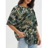 imageATHMILE Womens Oversized T Shirts Casual Tee Workout Tops Gym Clothes Summer Loose Fit Short Sleeve Graphics Basic Y2K 2026Camo Green