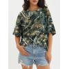 imageATHMILE Womens Oversized T Shirts Casual Tee Workout Tops Gym Clothes Summer Loose Fit Short Sleeve Graphics Basic Y2K 2026Camo Green
