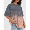 imageATHMILE Womens Oversized T Shirts Casual Tee Workout Tops Gym Clothes Summer Loose Fit Short Sleeve Graphics Basic Y2K 2026Tiedye Coral