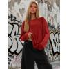 imageATHMILE Womens Oversized T Shirts Casual Tee Workout Tops Gym Clothes Summer Loose Fit Short Sleeve Graphics Basic Y2K 2026Zred
