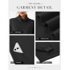 imageATHMILE Fleece Sweatshirt for Women Oversized Sweatshirts with Pockets Turtleneck Pullover Fashion Outfits Clothes 2026Black