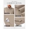 imageATHMILE Fleece Sweatshirt for Women Oversized Sweatshirts with Pockets Turtleneck Pullover Fashion Outfits Clothes 2026Coffeegrey