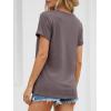 imageATHMILE Womens Boat Neck Tops Fashion Short Sleeve Scoop Neck Tees for Women Trendy Casual Shirts Summer Beach Outfits 2026Greypurple