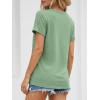 imageATHMILE Womens Boat Neck Tops Fashion Short Sleeve Scoop Neck Tees for Women Trendy Casual Shirts Summer Beach Outfits 2026Lightgreen