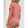 imageATHMILE Womens Boat Neck Tops Fashion Short Sleeve Scoop Neck Tees for Women Trendy Casual Shirts Summer Beach Outfits 2026Lightpink