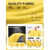 imageATHMILE Womens Oversized T Shirts Summer Tops Spring Casual Loose Fit Workout Short Sleeve 2026 Beach VacationLemon Yellow