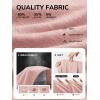 imageATHMILE Womens Oversized T Shirts Summer Tops Spring Casual Loose Fit Workout Short Sleeve 2026 Beach VacationLight Pink