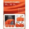 imageATHMILE Womens Oversized T Shirts Summer Tops Spring Casual Loose Fit Workout Short Sleeve 2026 Beach VacationOrange
