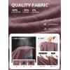 imageATHMILE Womens Oversized T Shirts Summer Tops Spring Casual Loose Fit Workout Short Sleeve 2026 Beach VacationWine Red