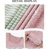 imageATHMILE Womens Summer Tops Square Neck Dressy Casual Blouses Ruffle Sleeve Cute Spring Beach Vacation CausalPink Dot
