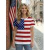 imageATHMILE Womens T Shirt Summer Tops Short Sleeve Fashion School Teachers Clothes 2026 Spring Beach Vacation TrendyUsaflag