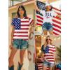 imageATHMILE Womens T Shirt Summer Tops Short Sleeve Fashion School Teachers Clothes 2026 Spring Beach Vacation TrendyWhiteusa