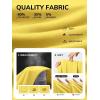 imageATHMILE Womens T Shirts 2026 Short Sleeve VNeck Shirts Cute Fit Summer Casual Tee Tops SXXLLemon Yellow