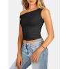 imageATHMILE Womens Off The Shoulder Tops Summer Sleeveless Shirts Going Out Crop Tank Top Y2K T Corset Tube Fashion Outfits 2026Black