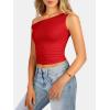 imageATHMILE Womens Off The Shoulder Tops Summer Sleeveless Shirts Going Out Crop Tank Top Y2K T Corset Tube Fashion Outfits 2026Red